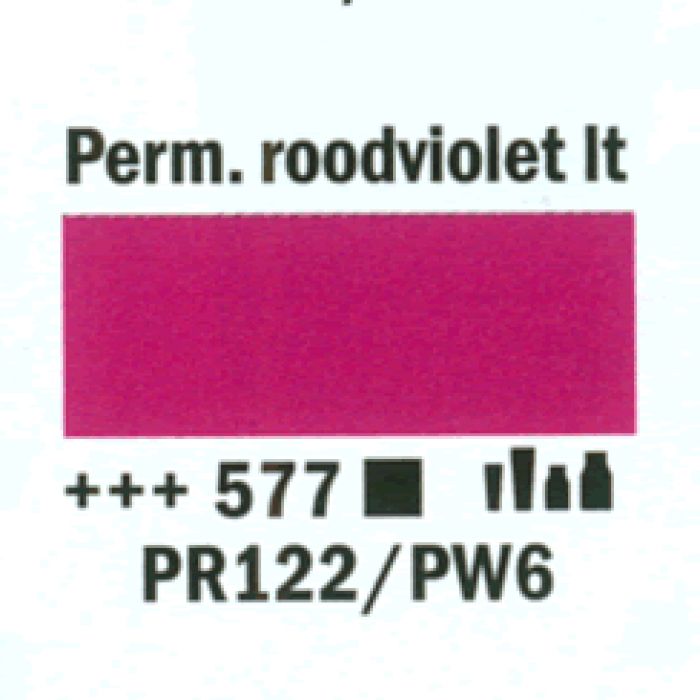 Amsterdam Acrylverf tube 250 ml Permanentrood violet licht 577