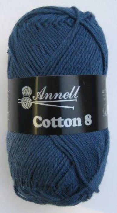 Annell Cotton 8 donker blauw 37