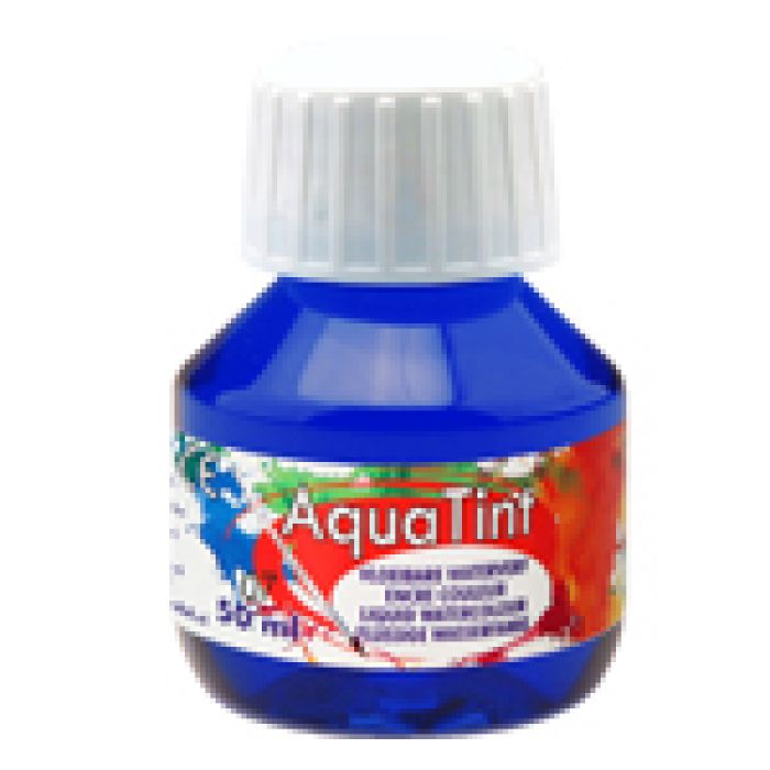 Collall AquaTint - vloeibare waterverf ultramarijn 50ml 