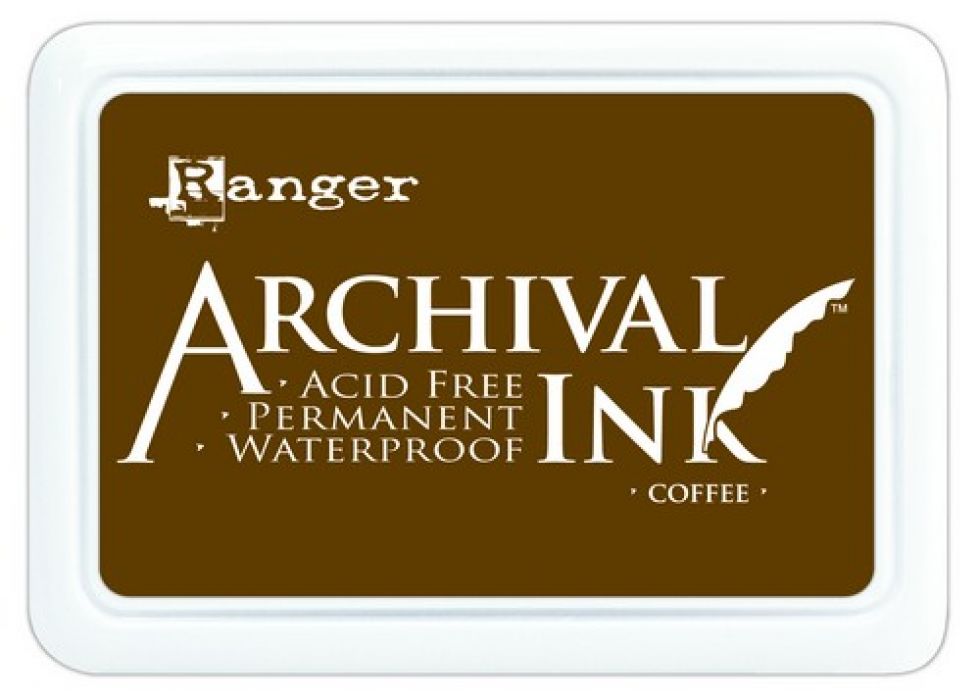 Ranger Archival Ink pad - coffee AIP31451