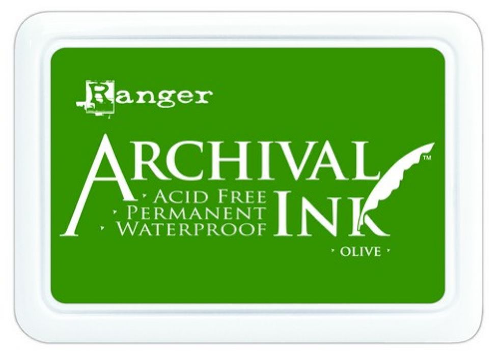 Ranger Archival Ink pad - olive AIP31482