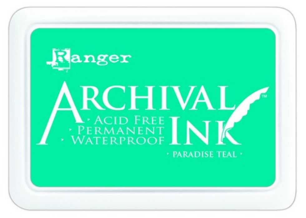 Ranger Archival Ink pad - paradise teal AIP52500