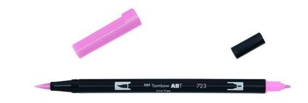 Tombow ABT dubbele brushpen pink ABT-723