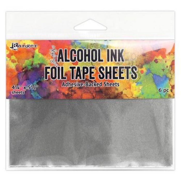 Ranger Alcohol Ink Foil Tape Sheets 4.25 x 5.5 6 vel TAC58533 Tim Holtz