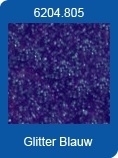 Xl Adhesive Sheets Stickers glitter blauw