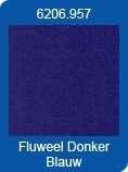 Xl Adhesive Sheets Stickers fluweel donker blauw