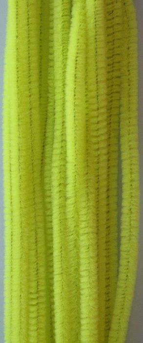 Chenille lemon 6mm x 30cm 20s