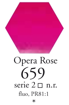 Sennelier L'aquarelle halve napjes opera roze