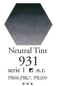 Sennelier L'aquarelle halve napjes neutraal tint