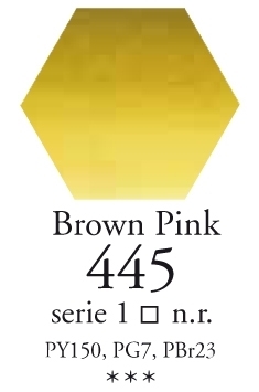 SennelierL'aquarelle halve napjes bruin roze