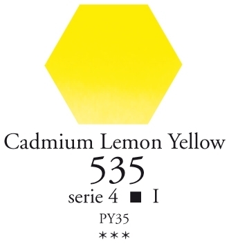 SennelierL'aquarelle halve napjes cadmium citroengeel