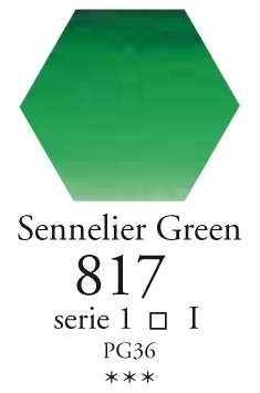 SennelierL'aquarelle halve napjes sennelier groen