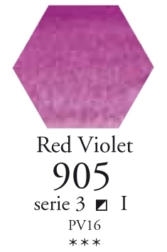 SennelierL'aquarelle halve napjes roodviolet