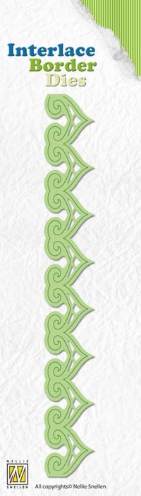 Nellies Choice Interlace border Die - ornament ILD004