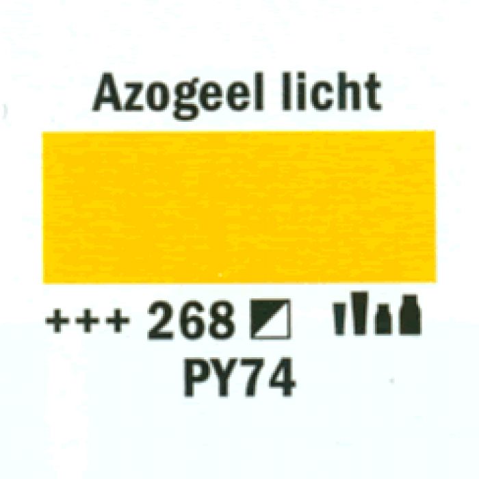 Amsterdam Acrylverf tube 250 ml Azogeel licht 268