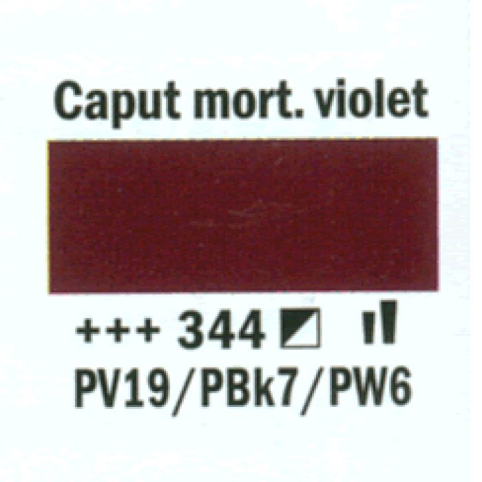 Amsterdam Acrylverf tube 250 ml Caput mortuum violet 344