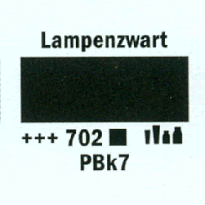 Amsterdam Acrylverf tube 250 ml Lampenzwart 702