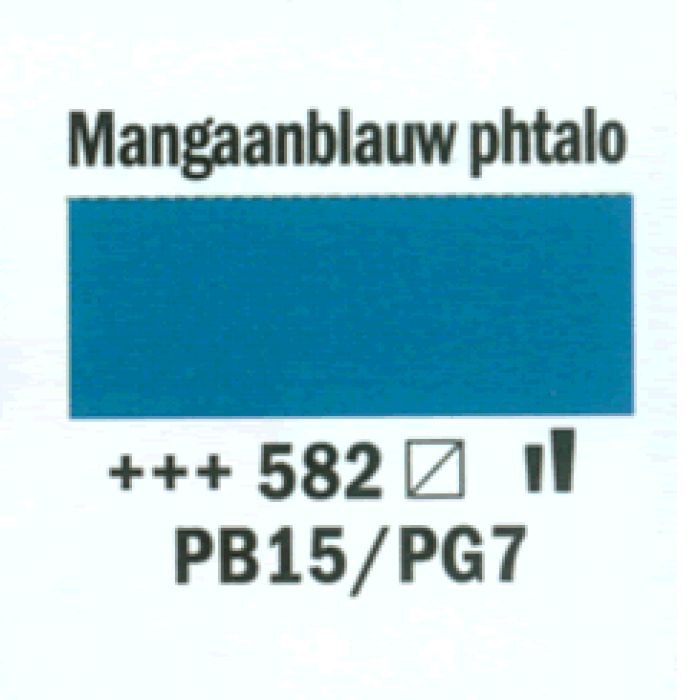 Amsterdam Acrylverf tube 250 ml Mangaanblauw phthalo 582