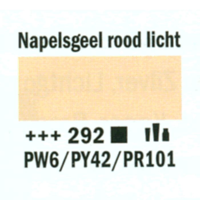 Amsterdam Acrylverf tube 250 ml Napelsgeel rood licht 292