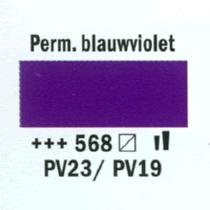 Amsterdam Acrylverf tube 250 ml Permanentblauwviolet 568