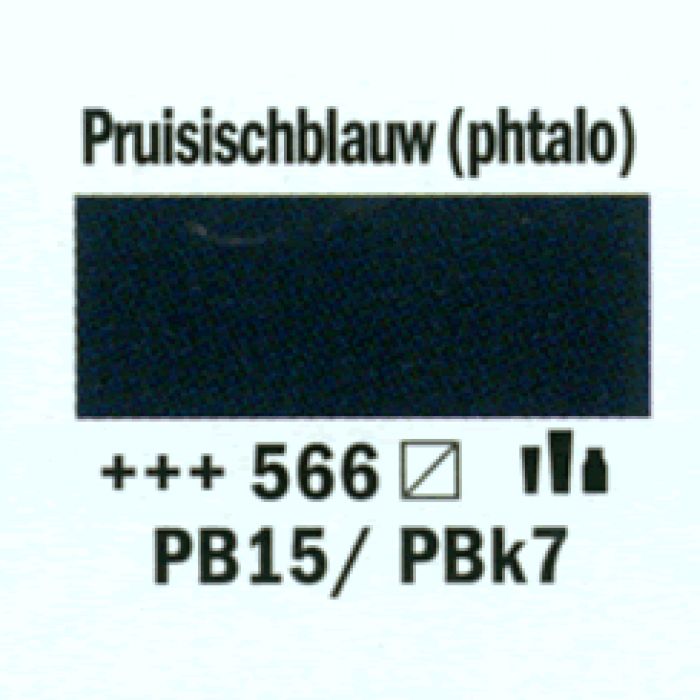 Amsterdam Acrylverf tube 250 ml Pruisischblauw (phtalo) 566