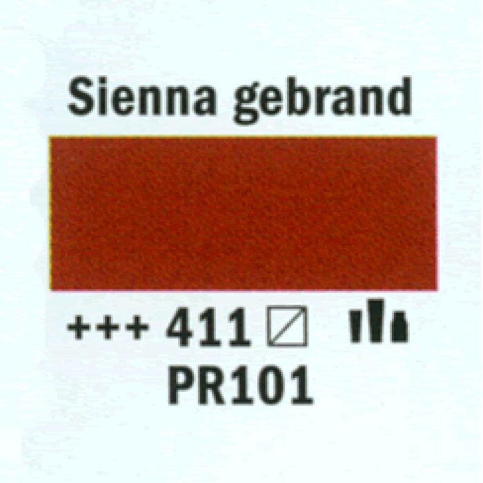 Amsterdam Acrylverf tube 250 ml Sienna gebrand 411