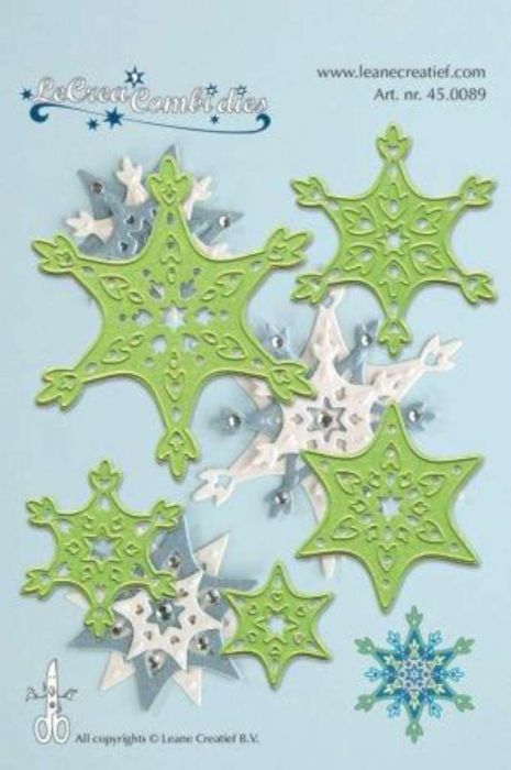 LeCrea - Lea’bilitie Snow crystal snij en embossing  ma