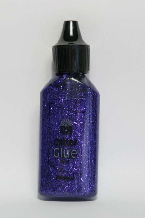 Glitterlijm violet 20 ml