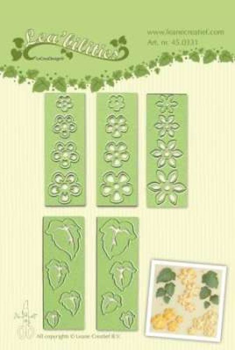 LeCrea - Lea’bilitie Small flowers & leaves snij en embossing 