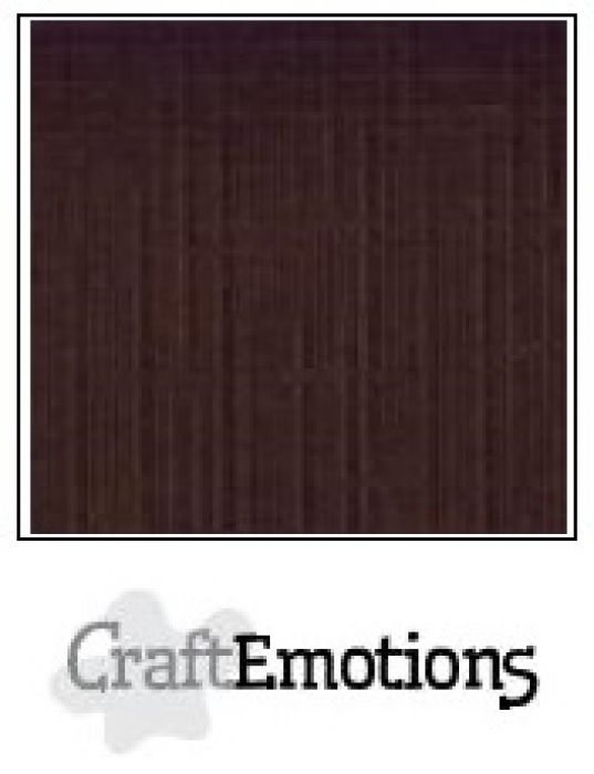linnenkarton 10 vel chocolade 27x13,5cm 250gr