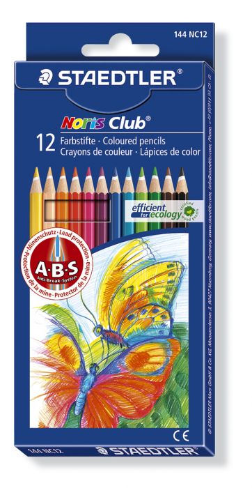 Staedtler Noris Club kleurpotlood - set 12 st. 