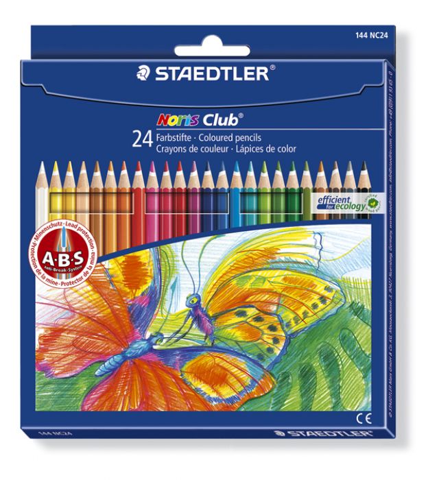 Staedtler Noris Club kleurpotlood - set 24 st. 