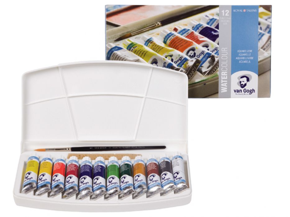 Van Gogh aquarelverf kunststof set  tube