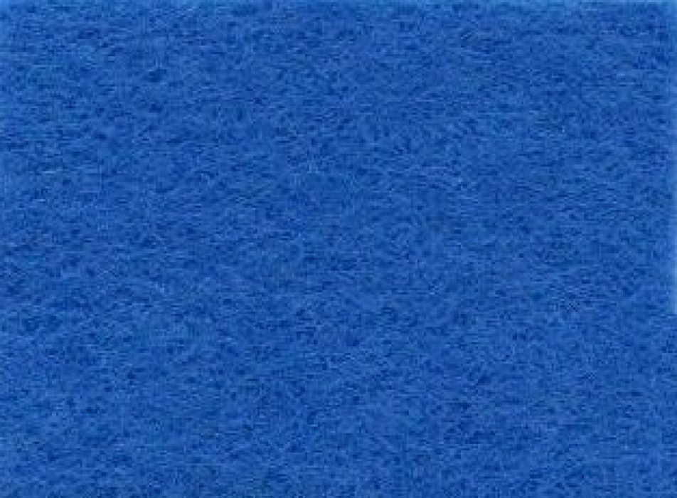 Viltlapjes viscose middenblauw 20x30cm - 1mm