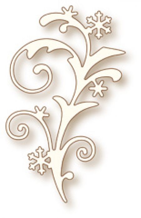 Wild Rose Studio`s Specialty die - Snow Flourish