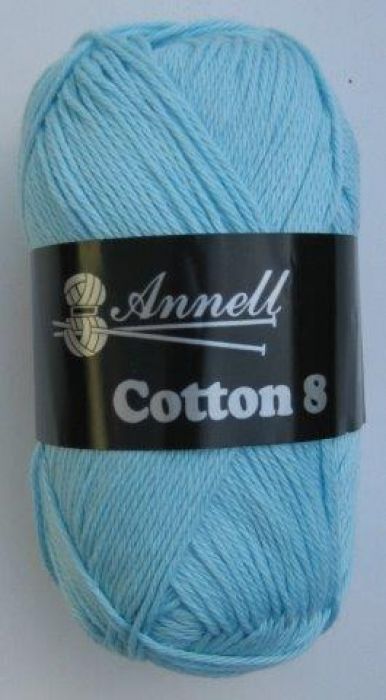 Annell Cotton 8 azuurblauw 41
