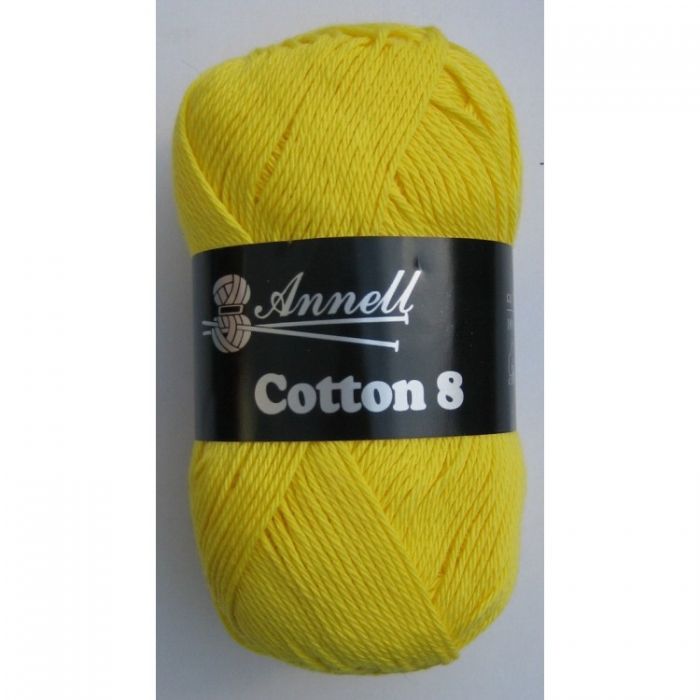 Annell Cotton 8 citroengeel 15