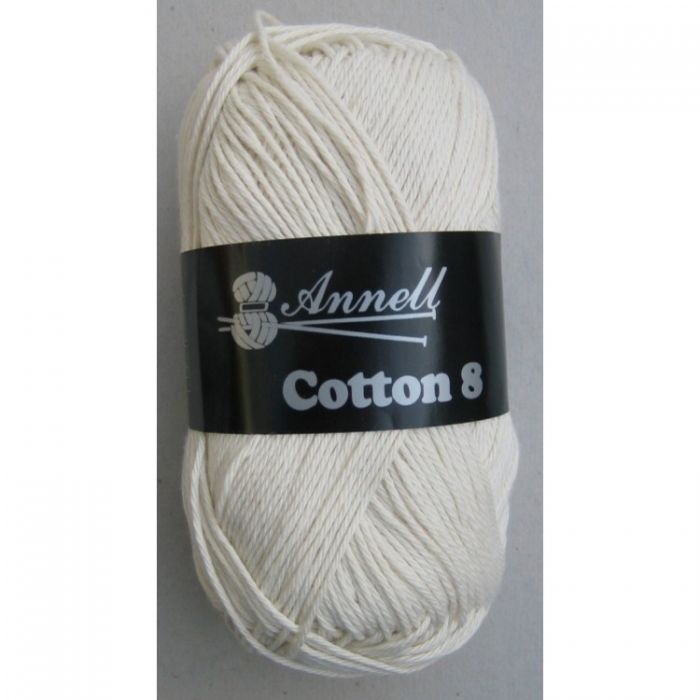 Annell Cotton 8 ecru 60