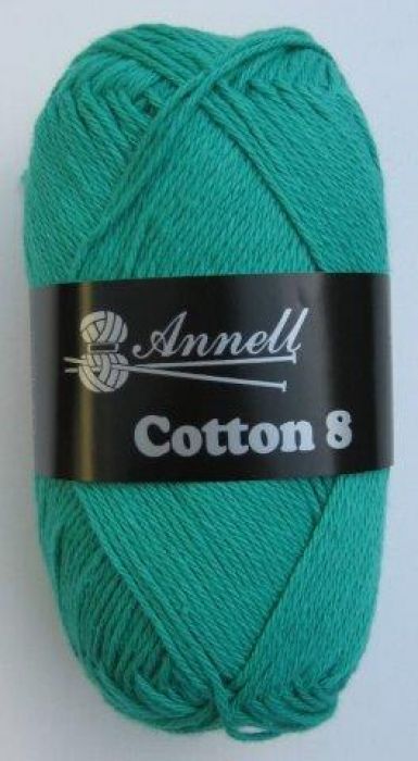 Annell Cotton 8 blauw/ groen 47