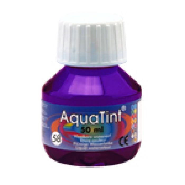 Collall AquaTint - vloeibare waterverf aubergine 50ml 