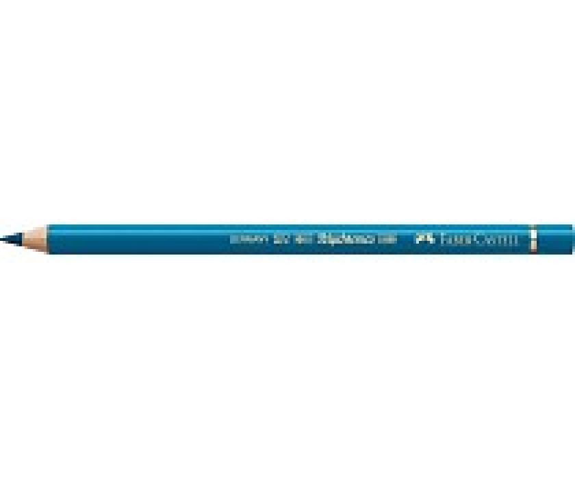 Faber Castell kleur potlood Polychromos  Kleur 153 kobalt turquoise..