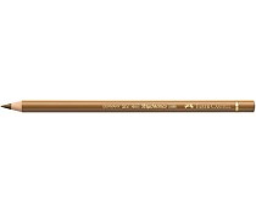 Faber Castell kleur potlood Polychromos  Kleur 182 bruin/oker.