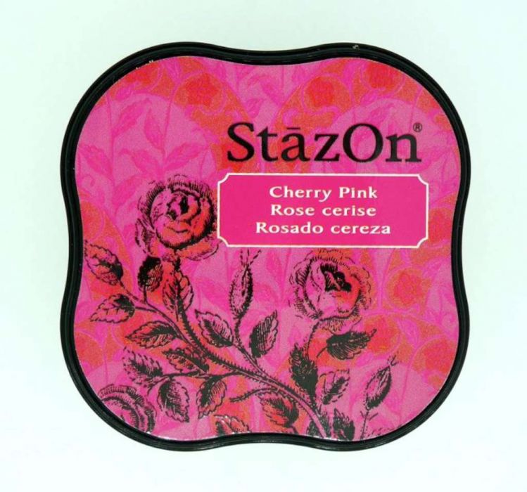 Stazon inktkussen Midi Cherry pink SZ-MID-81