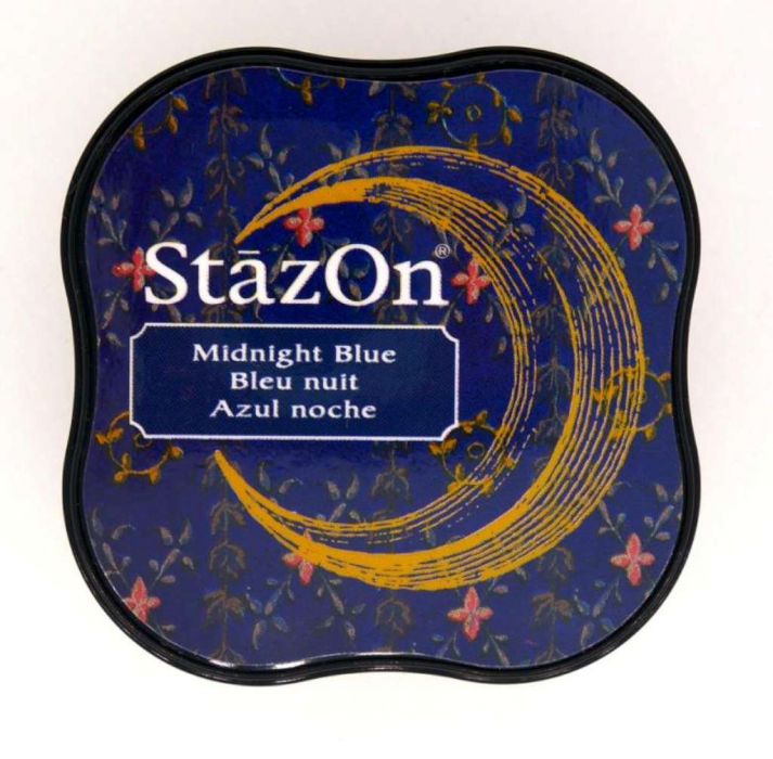 Stazon inktkussen Midi Midnight blue SZ-MID-62