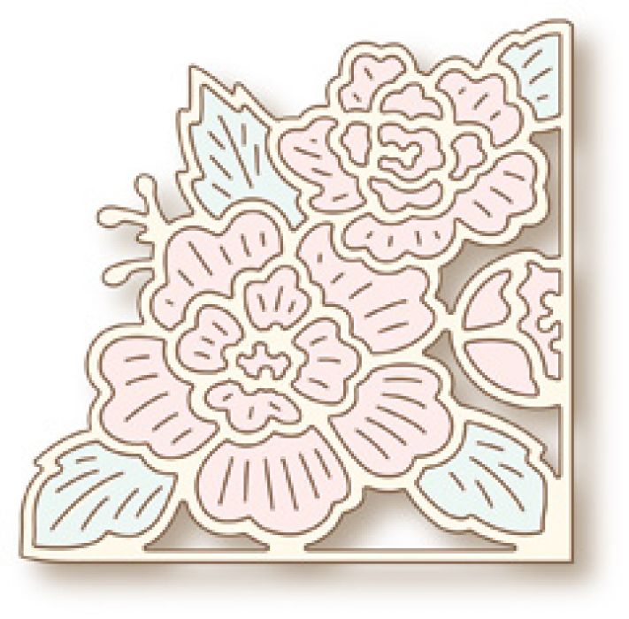 Wild Rose Studio`s Specialty die - Emmeline Corner