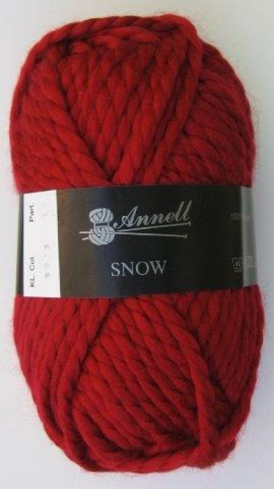 Annell Snow 3913 donkerrood