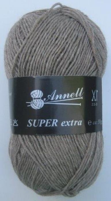 Annell Super Extra gemeleerd 2929 lichtbruin