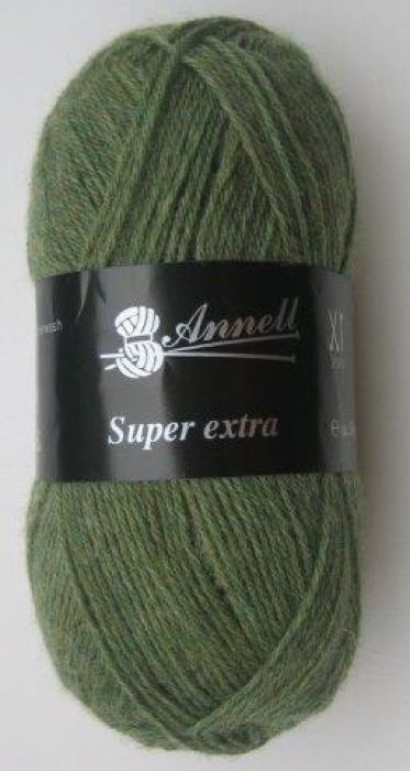 Annell Super Extra gemeleerd 2947 groen