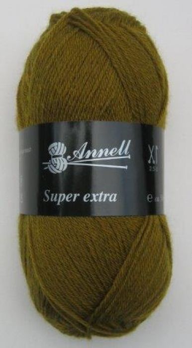 Annell Super Extra Uni 2019 olijfgroen