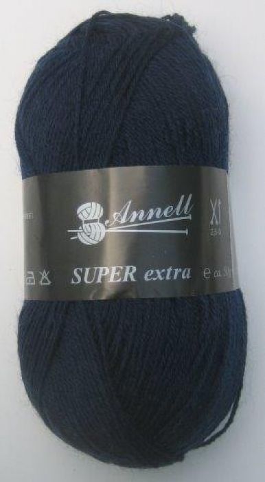 Annell Super Extra Uni 2026 marineblauw